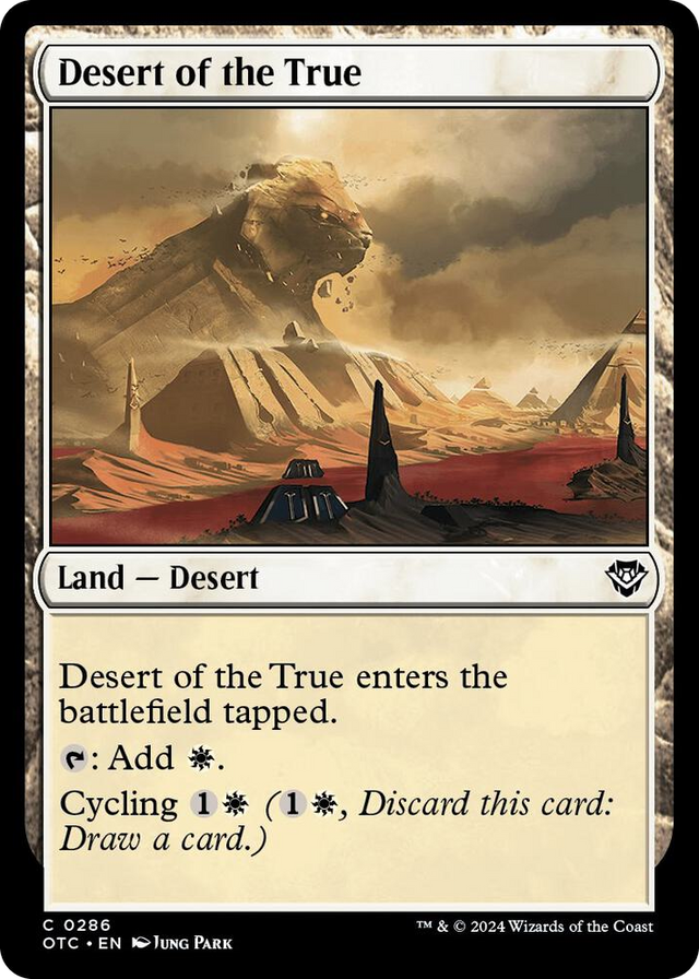 0286 Desert of the True C Commander: Outlaws of Thunder Junction