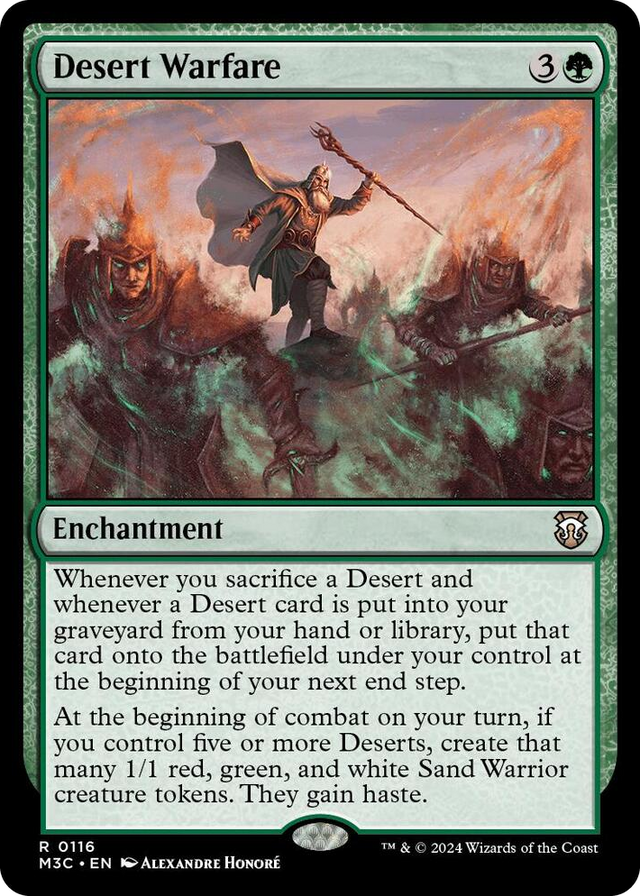 0116 Desert Warfare R Commander: Modern Horizons 3