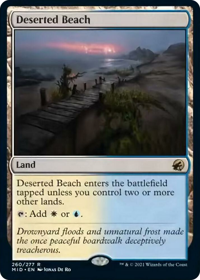 0260 Deserted Beach R Innistrad: Midnight Hunt