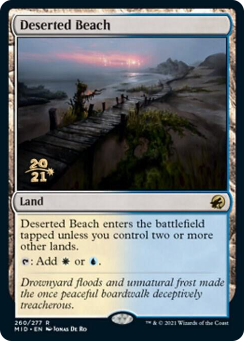 0260 Deserted Beach R Prerelease Cards