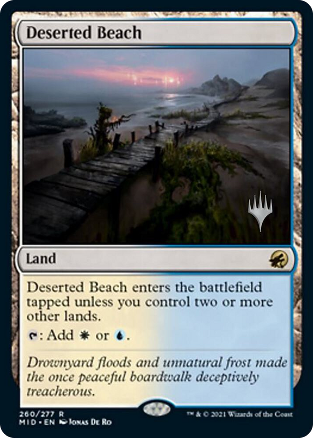 0260 Deserted Beach R Promo Pack: Innistrad: Midnight Hunt