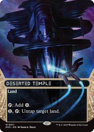 0011 Deserted Temple (0011) (Borderless) M Edge of Eternities: Stellar Sights