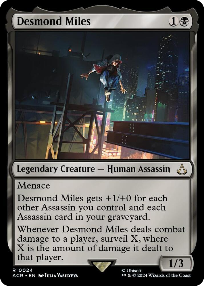 0024 Desmond Miles R Universes Beyond: Assassin's Creed