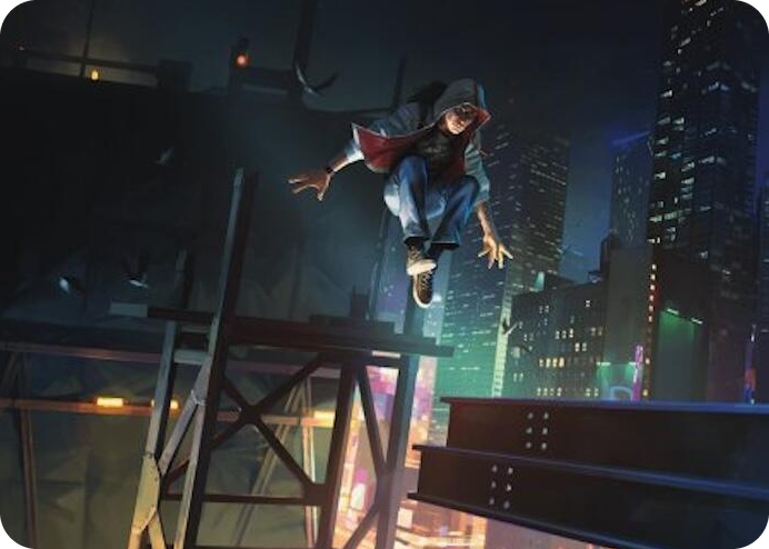 0002 Desmond Miles Art Card S Art Series: Universes Beyond: Assassin's Creed