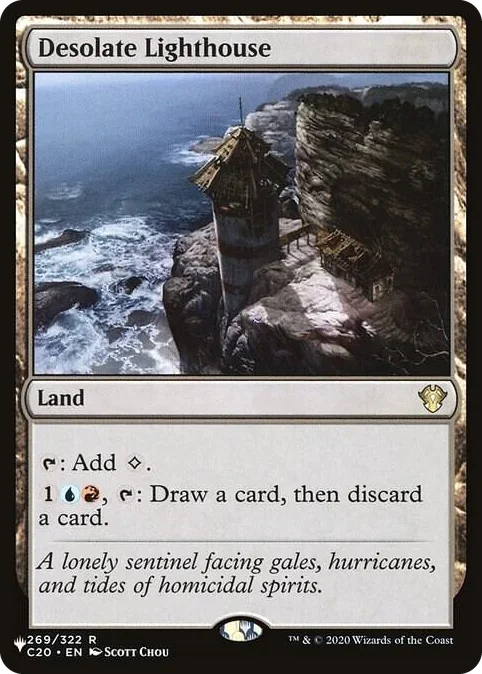 0269 Desolate Lighthouse R The List Reprints
