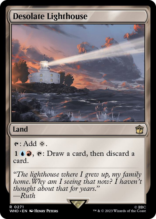 0271 Desolate Lighthouse R Universes Beyond: Doctor Who