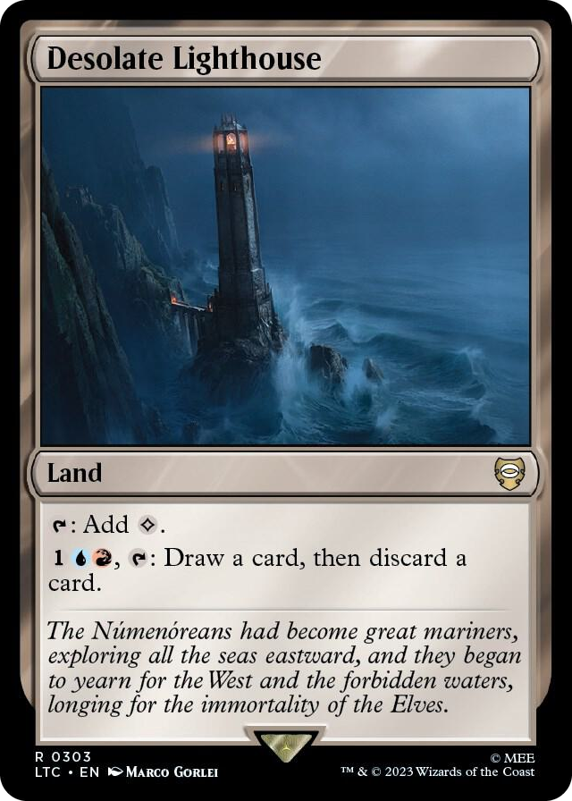 0303 Desolate Lighthouse R Commander: The Lord of the Rings: Tales of Middle-earth