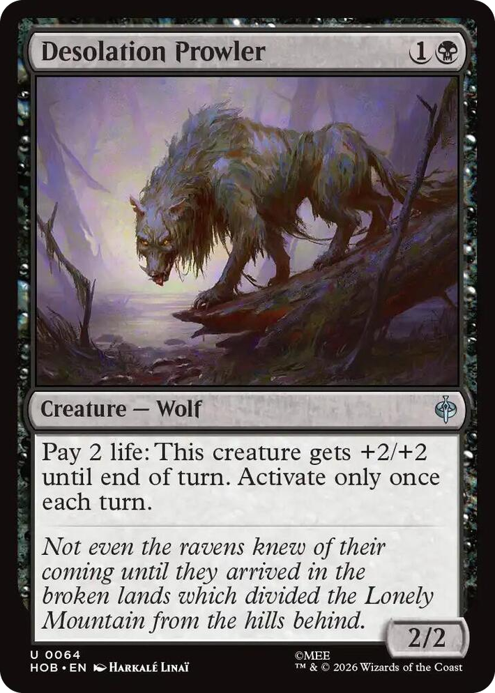 0064 Desolation Prowler U The Hobbit