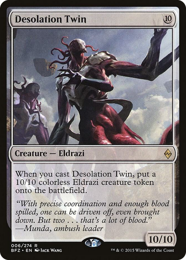 0006 Desolation Twin R Battle for Zendikar
