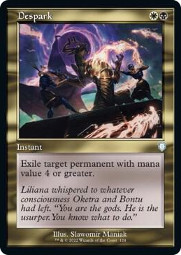 0124 Despark (Retro Frame) U Commander: The Brothers' War