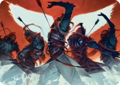 0011 Desperate Measures Art Card (11/54) S Art Series: Tarkir: Dragonstorm