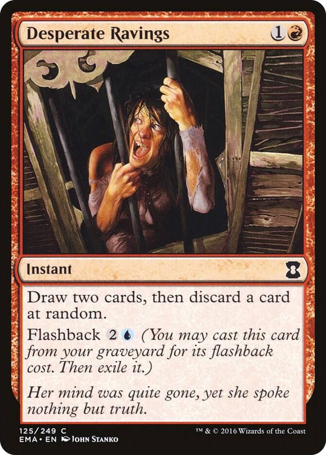 Desperate Ravings #125 C - Eternal Masters Pokemon card