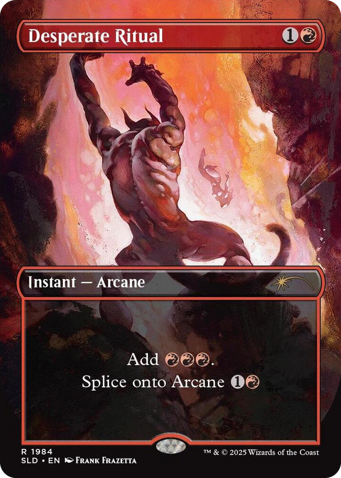Desperate Ritual (1984) #1984 R - Secret Lair Drop Series Pokemon card