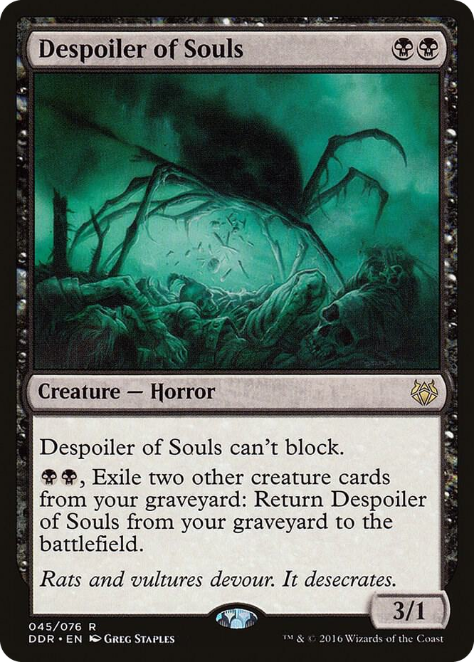 Despoiler of Souls #45 R - Duel Decks: Nissa vs. Ob Nixilis Pokemon card