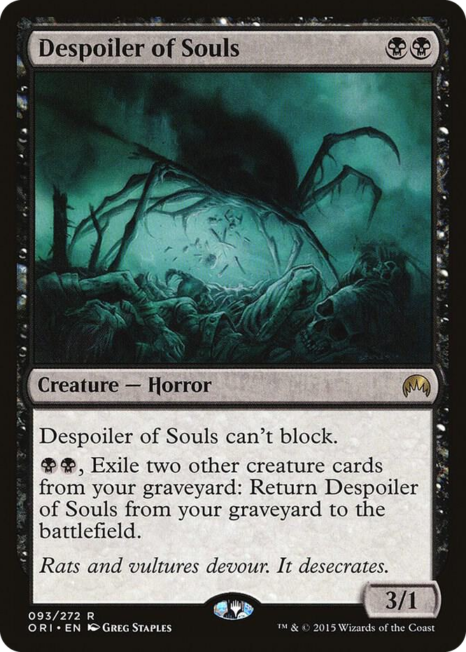 0093 Despoiler of Souls R Magic Origins