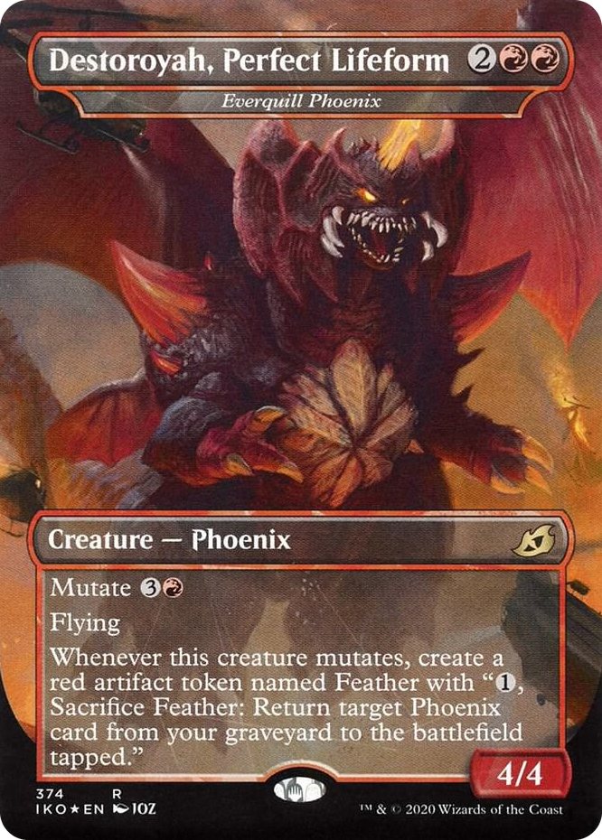 0374 Destoroyah, Perfect Lifeform - Everquill Phoenix R Lair of Behemoths