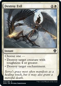 0017 Destroy Evil C Dominaria United