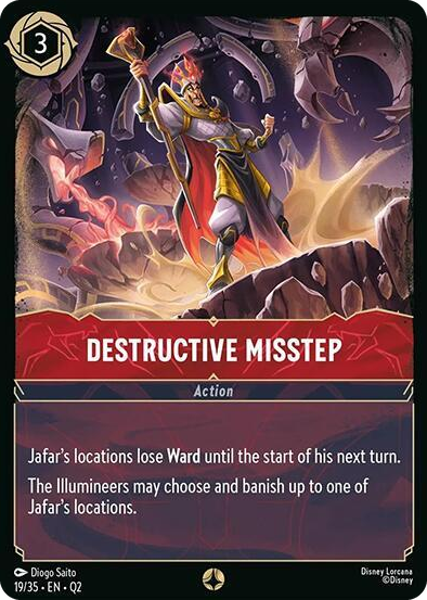 0019 Destructive Misstep None Illumineer's Quest: Palace Heist