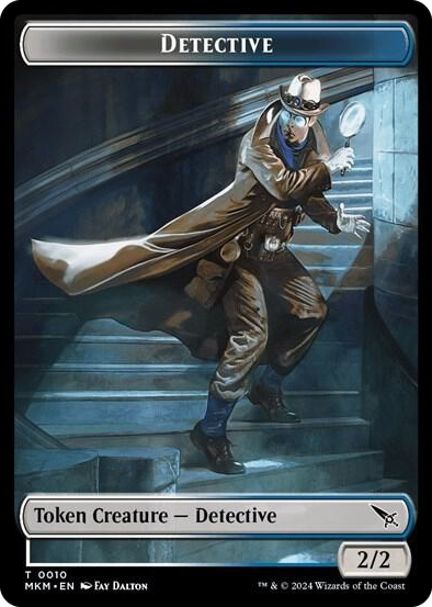 0010 Detective // Ooze Double-Sided Token T Murders at Karlov Manor