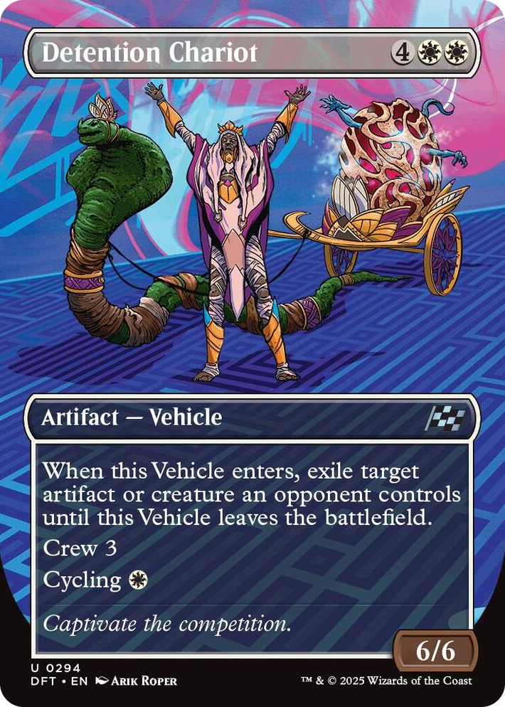 0294 Detention Chariot (Borderless) U Aetherdrift
