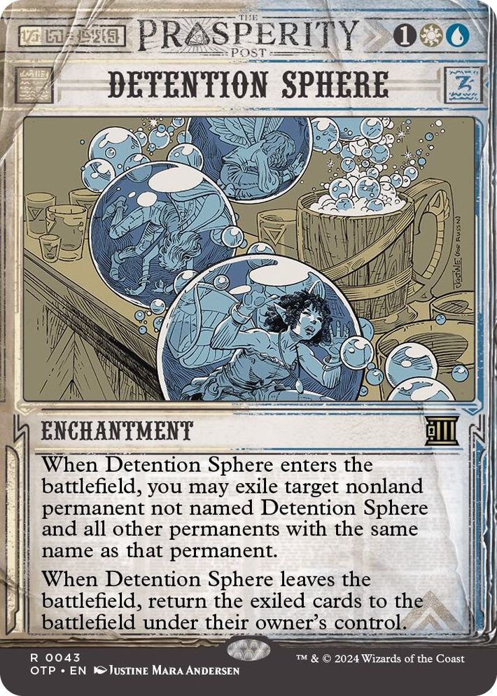 0043 Detention Sphere R Outlaws of Thunder Junction: Breaking News