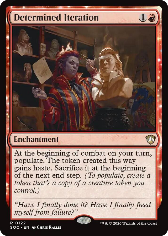0122 Determined Iteration R Commander: Secrets of Strixhaven