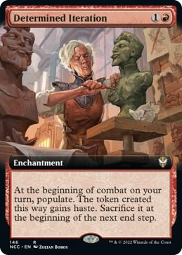 0146 Determined Iteration (Extended Art) R Commander: Streets of New Capenna