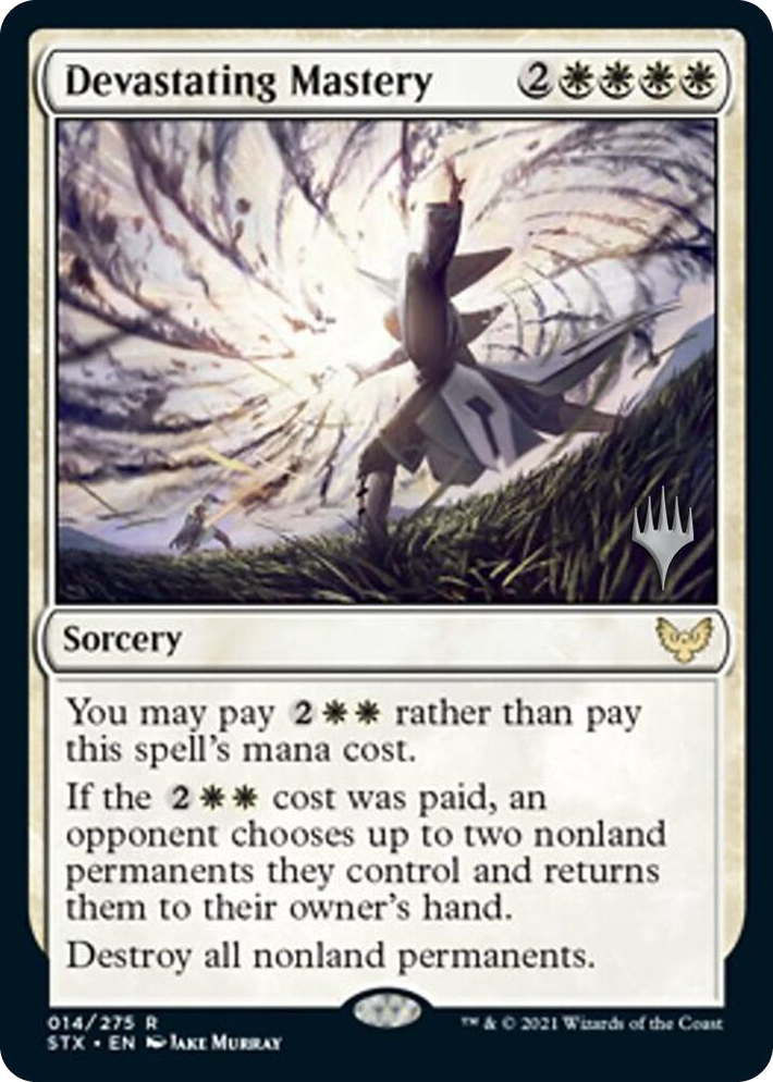 0014 Devastating Mastery R Promo Pack: Strixhaven