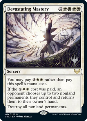 0014 Devastating Mastery R Promo Pack: Strixhaven