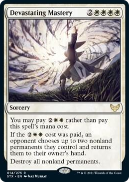 0014 Devastating Mastery R Strixhaven: School of Mages