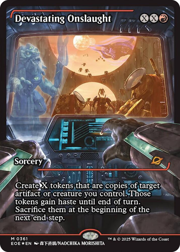 0361 Devastating Onslaught (0361) (Showcase) M Edge of Eternities