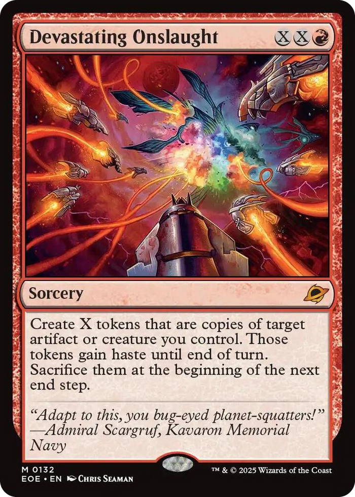 Devastating Onslaught #132 M - Edge of Eternities Pokemon card
