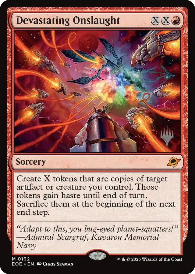 0132 Devastating Onslaught M Promo Pack: Edge of Eternities