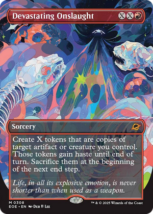 0308 Devastating Onslaught (Borderless) M Edge of Eternities