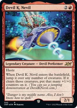 0390 Devil K. Nevil (Galaxy Foil) R Unfinity