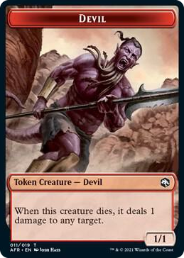 0011 Devil Token T Adventures in the Forgotten Realms