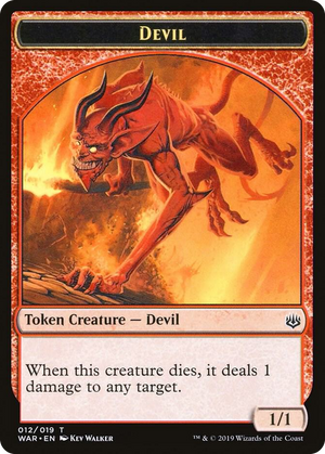 0012 Devil Token T War of the Spark