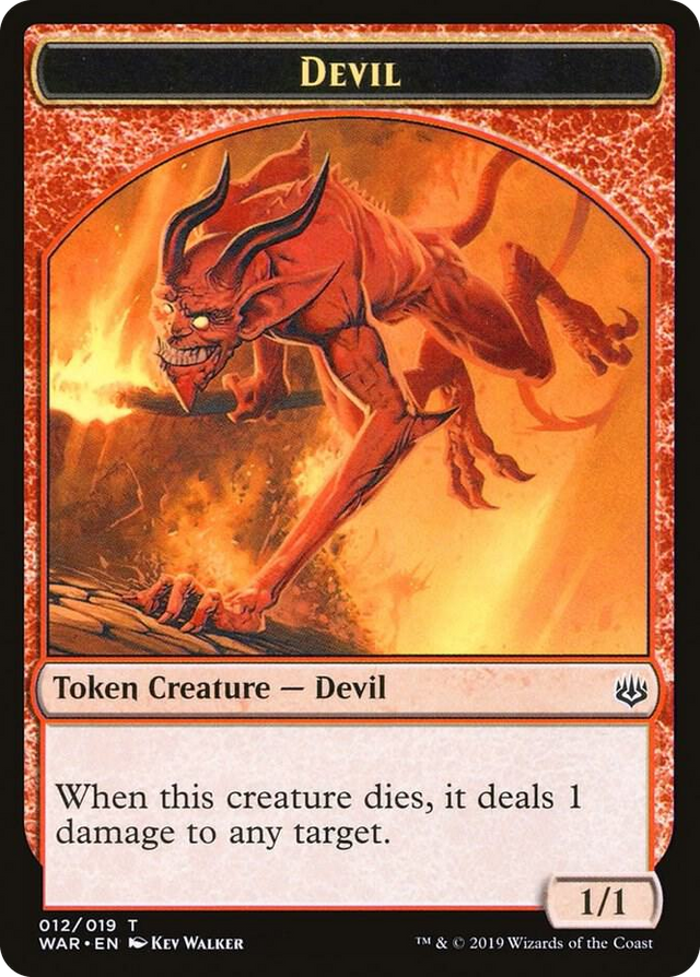 0012 Devil Token T War of the Spark