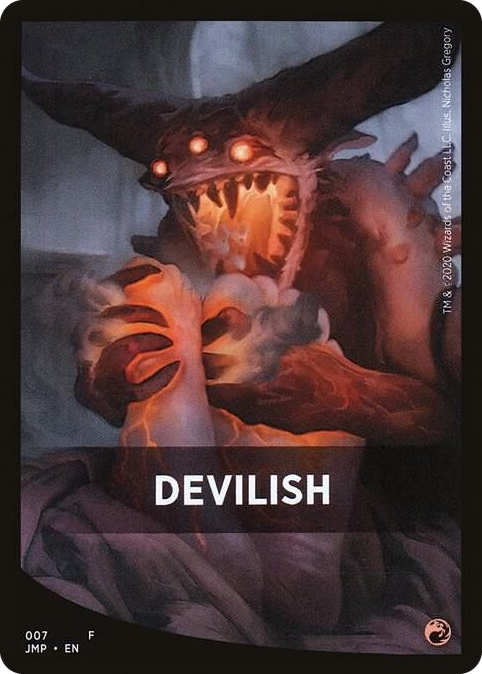 0007 Devilish Theme Card T Jumpstart