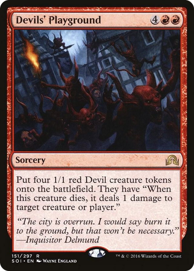 0151 Devils' Playground R Shadows over Innistrad