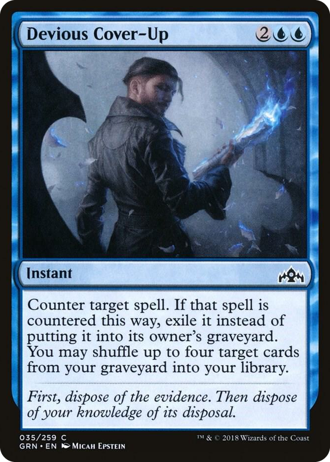 0035 Devious Cover-Up C Guilds of Ravnica
