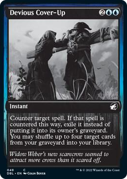 0048 Devious Cover-Up C Innistrad: Double Feature