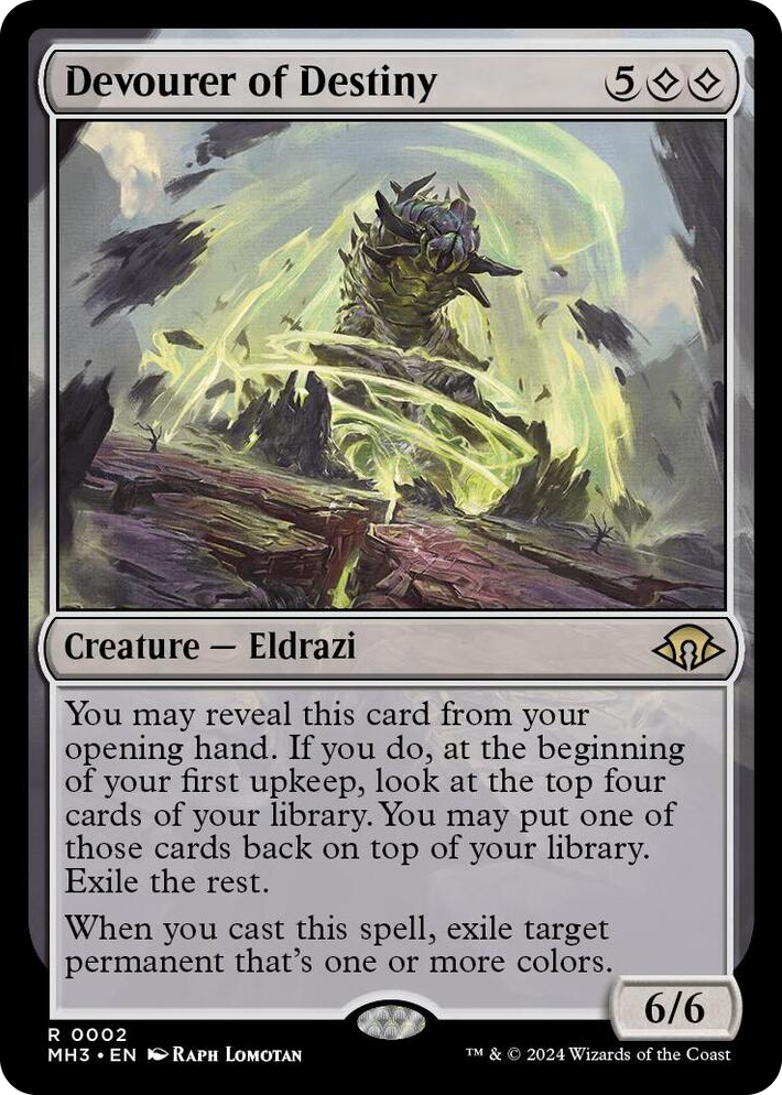 0002 Devourer of Destiny R Modern Horizons 3