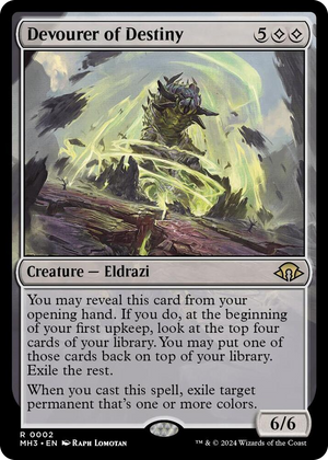 0002 Devourer of Destiny R Modern Horizons 3