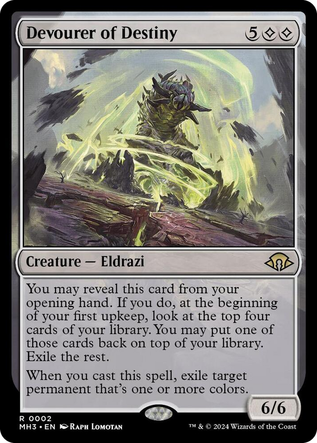 0002 Devourer of Destiny R Modern Horizons 3