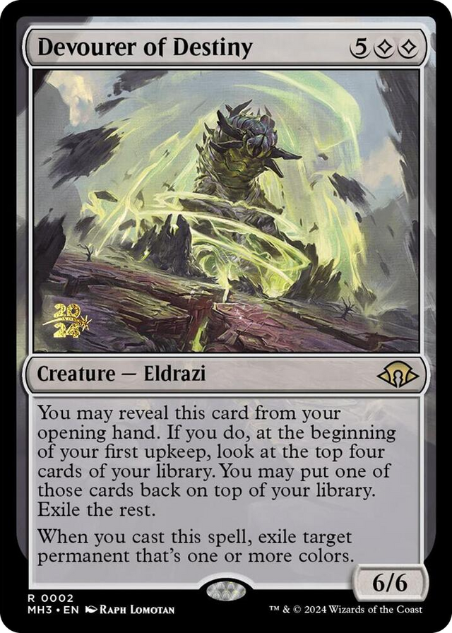 0002 Devourer of Destiny R Prerelease Cards