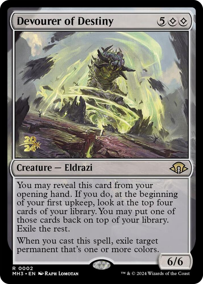 Devourer of Destiny #2 R - Prerelease Cards Pokemon card