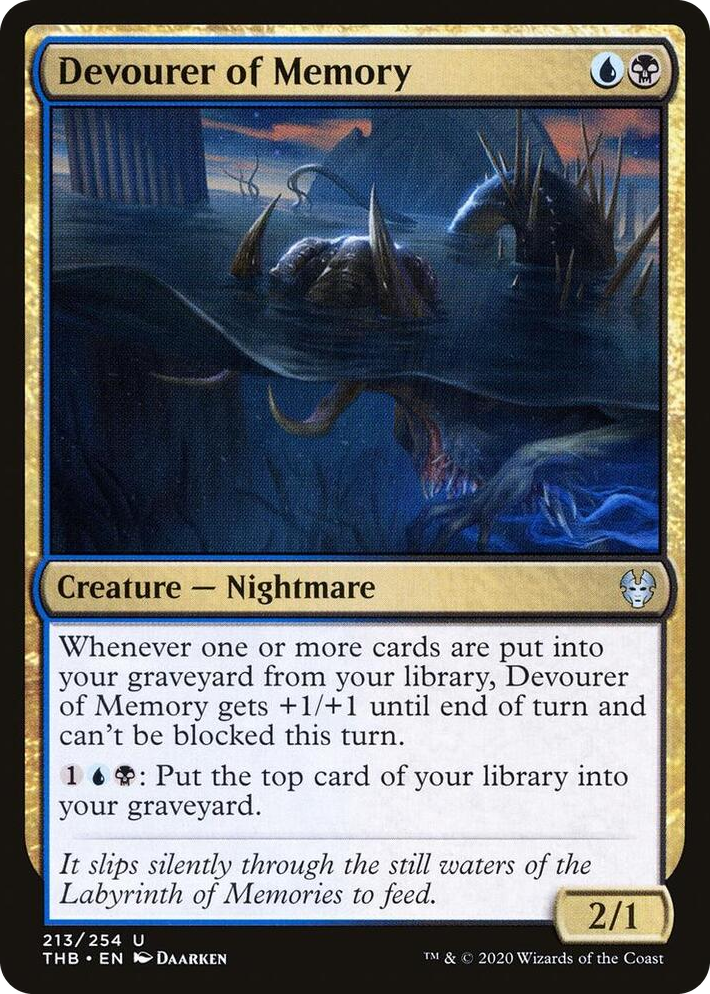 0213 Devourer of Memory U Theros Beyond Death