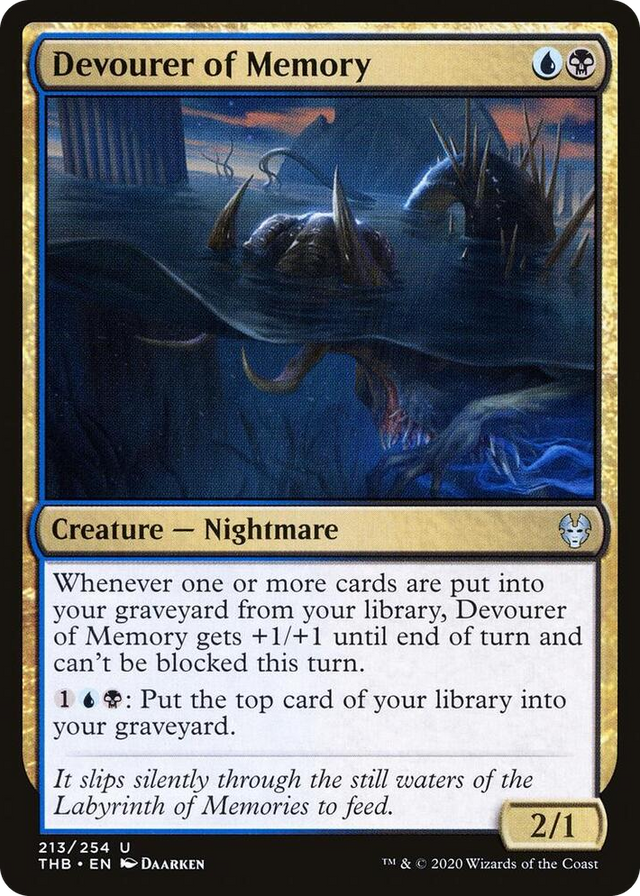 0213 Devourer of Memory U Theros Beyond Death