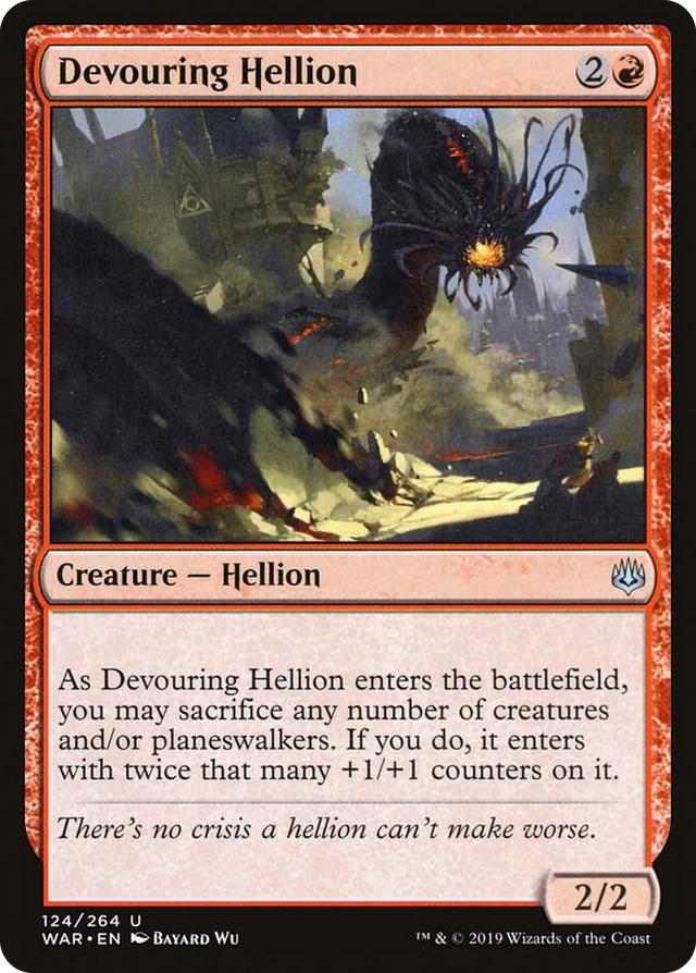 0124 Devouring Hellion U War of the Spark